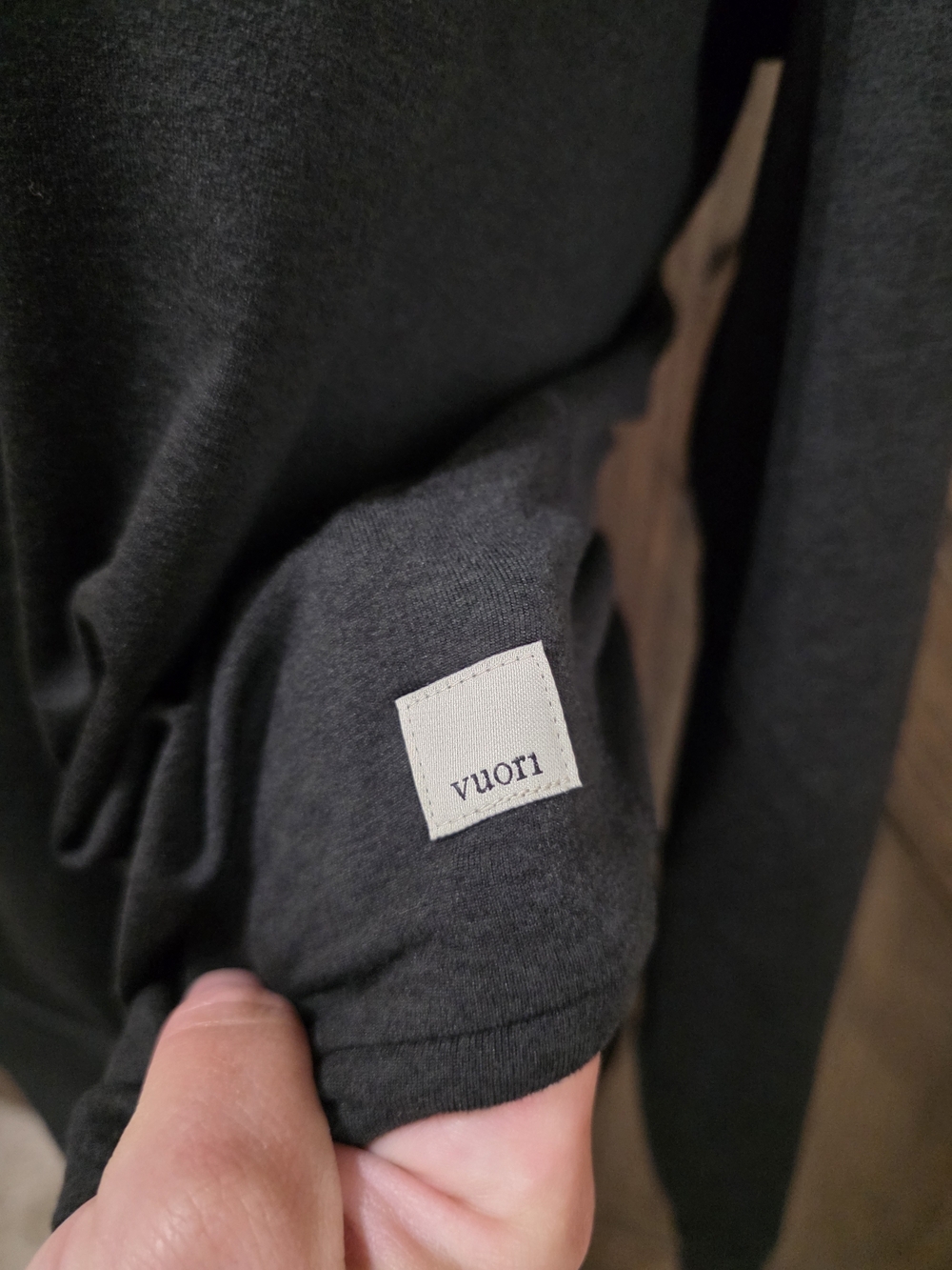 Vuori Charcoal Halo Hoodie - Picture 3 of 4